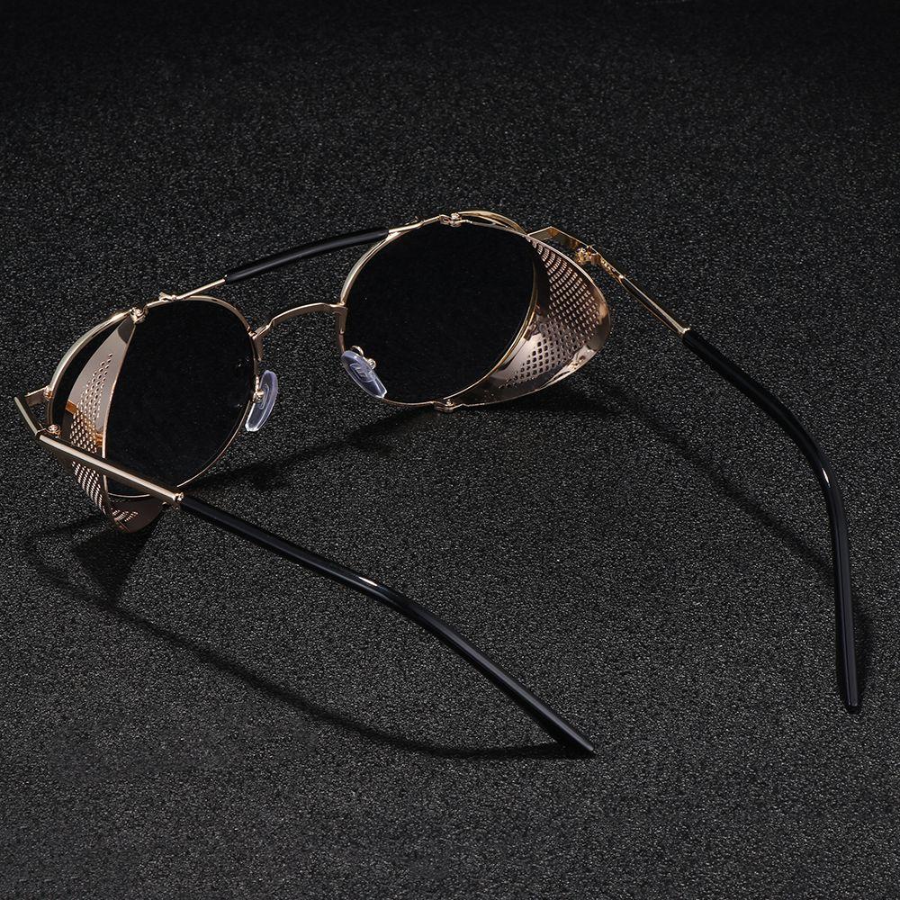 Kính Mát Gọng Kim Loại Phong Cách Steampunk