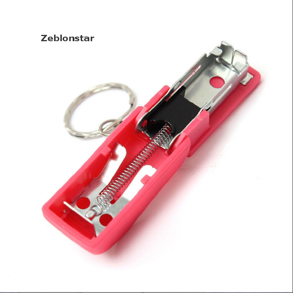 Móc Khóa Bấm Ghim Mini Dễ Thương Tiện Dụng Cho Trường Học / Văn Phòng