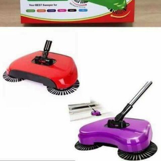 Chổi lau nhà hút bụi thông minh spin broom