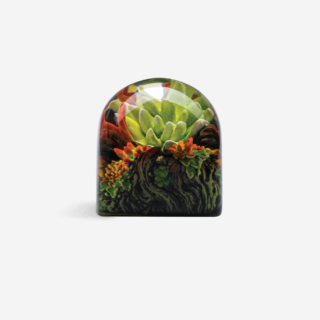 Keycap Artisan bàn phím cơ Dwarf Factory GAEA'S CROWN  - Hàng chính hãng