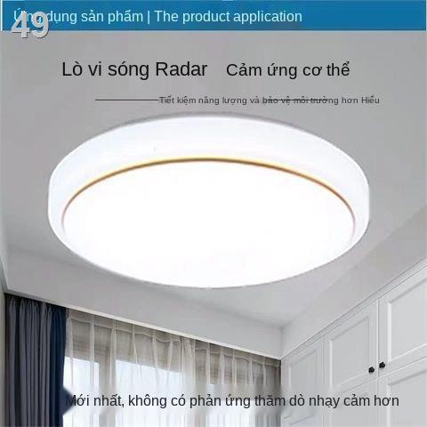 KĐèn LED điều khiển bằng giọng nói ánh sáng lối đi trần kỹ thuật radar âm thanh và thân hồng ngoại cảm biến hành