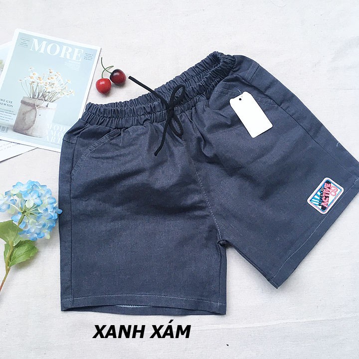 Quần đùi nữ từ 45-50kg sọt nữ vải kaki Lưng Thun - QNU01 | BigBuy360 - bigbuy360.vn