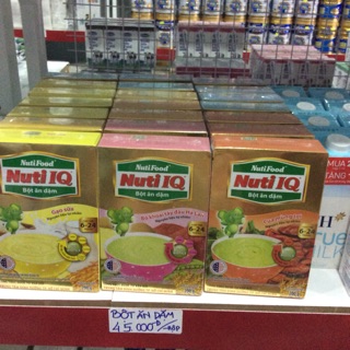 [Nhập mã TKBSIEUSUPER2 -5%]BỘT ĂN DẶM NUTI IQ HỘP 200G