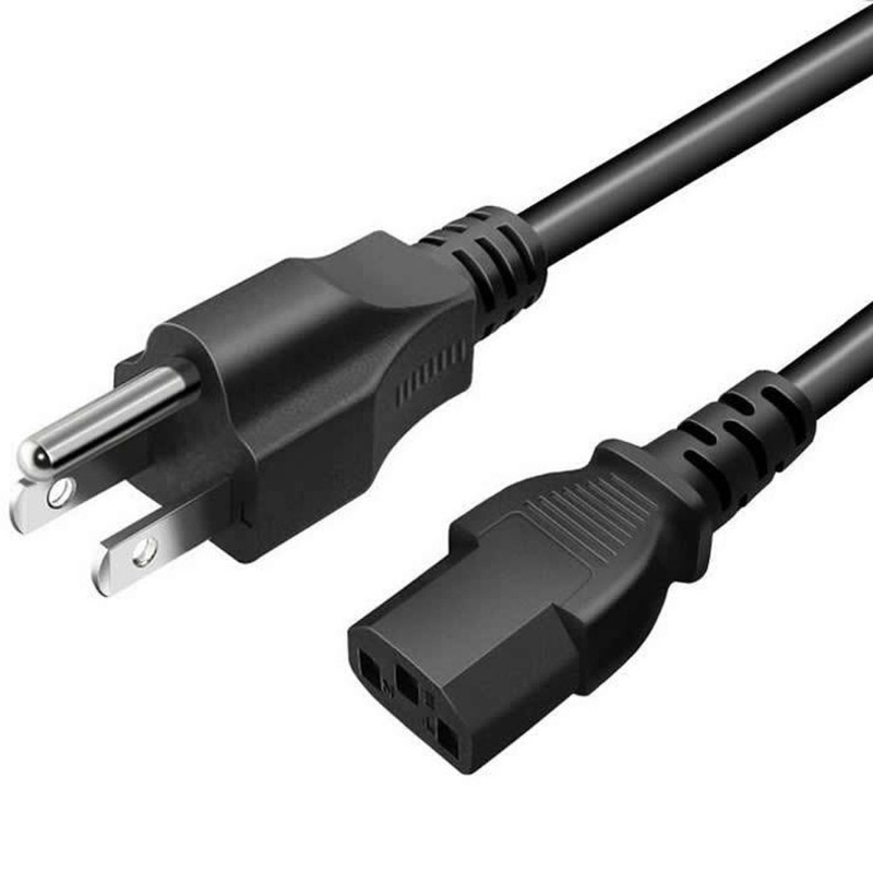 Dây Cáp Nguồn AC Lõi Đồng Nguyên Chất Chuẩn Mỹ Dài 1M Dành Cho Nồi Hấp / Máy Làm Sữa