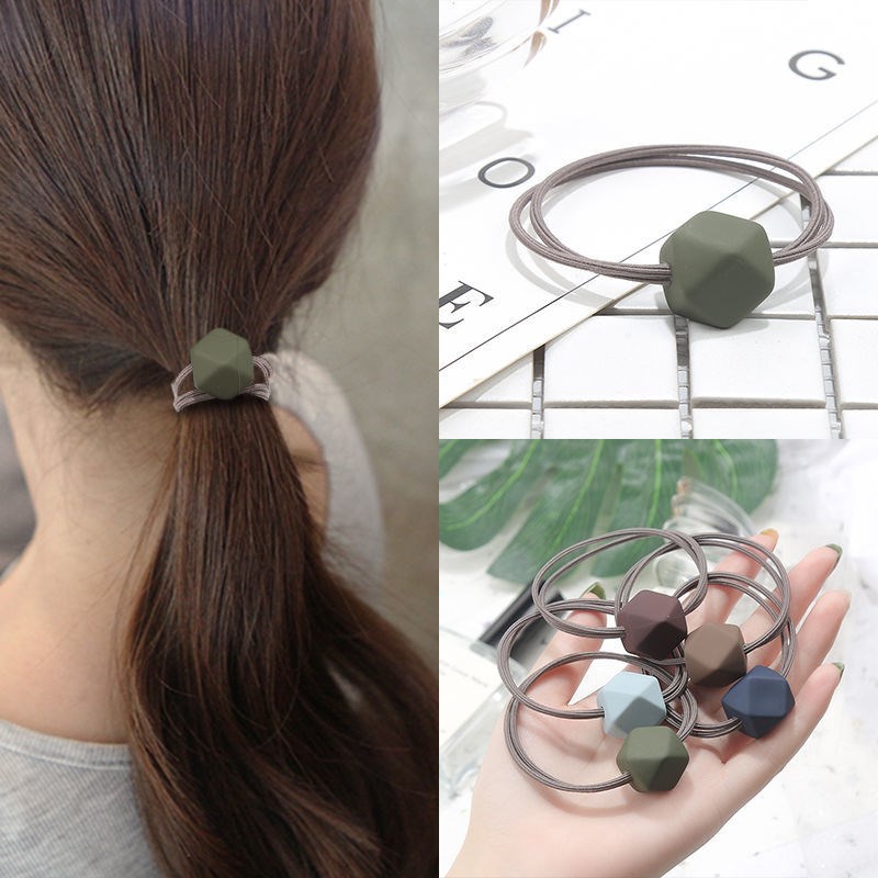 1 Dây Buộc Tóc Co Giãn Thời Trang Nữ Tính