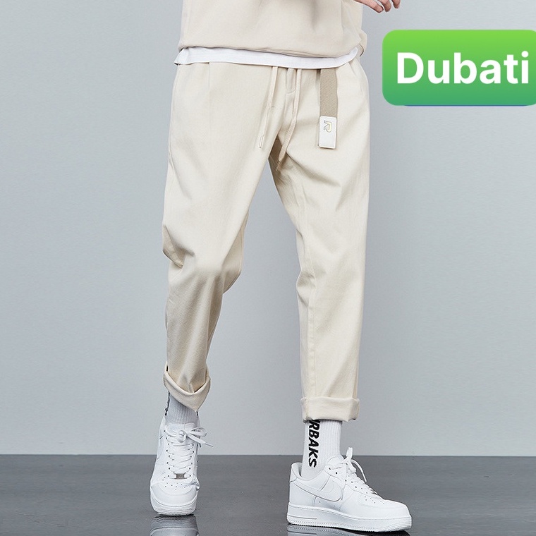 Quần baggy nam nữ Unisex ống rộng trơn - Kiểu quần Kaki Nam Nữ Ống Suông Basic Unisex Sành điệu mới - Dubati  fashon