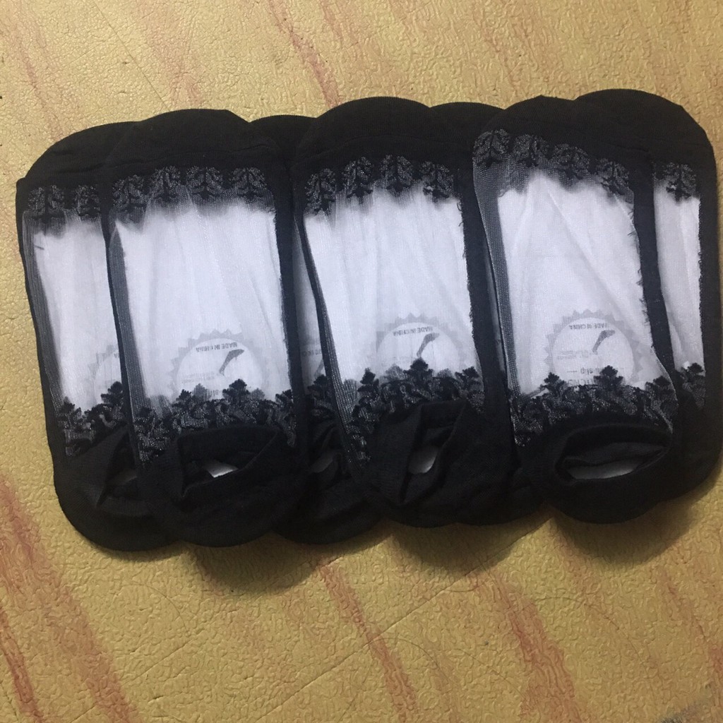 Vớ hài ren nữ  combo 5 đôi