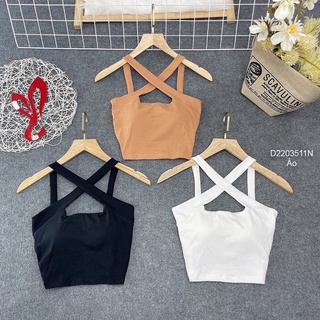 Áo 2 dây chéo cúp ngực !
