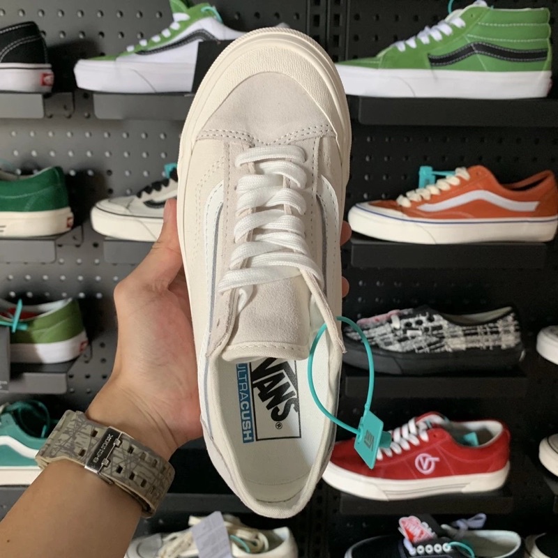 ✨  - Giày trượt vans style 36 decon trắng bạch tuyết