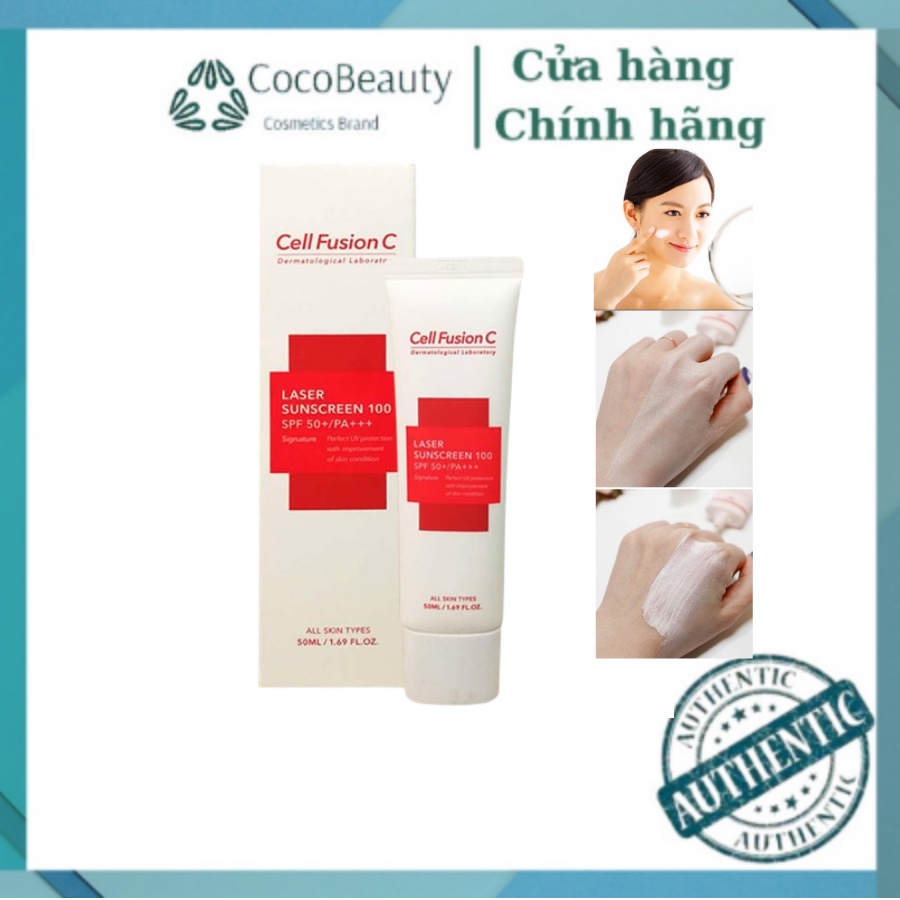 Kem chống nắng Cell Fusion C Toning Sunscreen 100 SPF 50+/PA+++