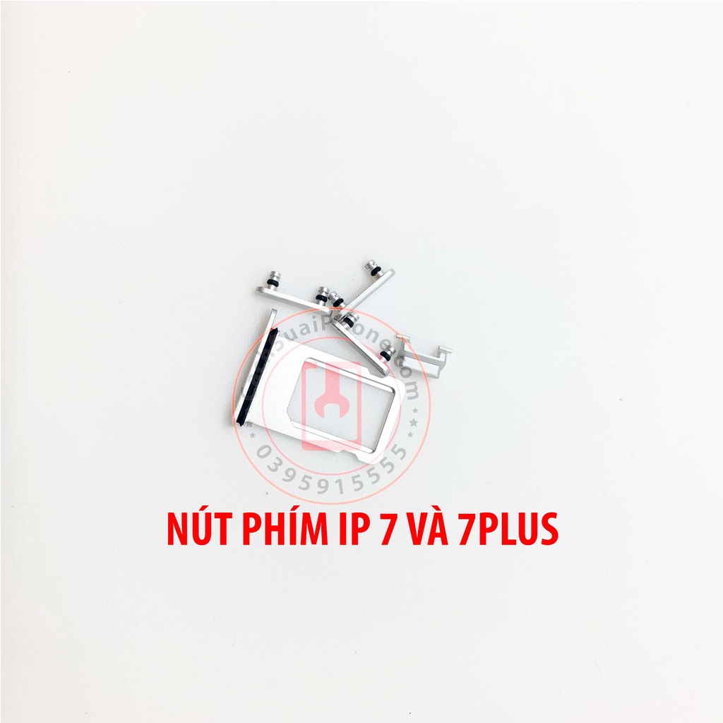 Bộ Nút Bấm và Khay Sim 7 7 Plus tương thích Điện Thoại 7 7 Plus Táo