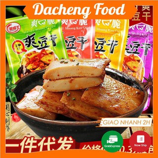 Đậu phụ khô hồ nam ❤️freeship❤️ đậu hũ siêu cay - 1 gói đậu phụ cay 22g mix vị khoatranbz