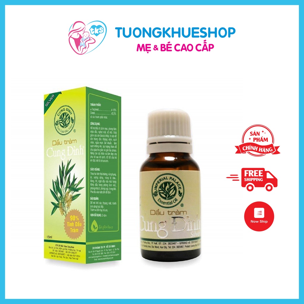 Dầu Tràm Cung Đình Silver - 15ml