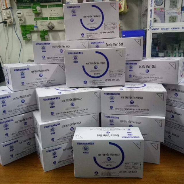 Kim bướm truyền tĩnh mạch, lấy máy làm PRP