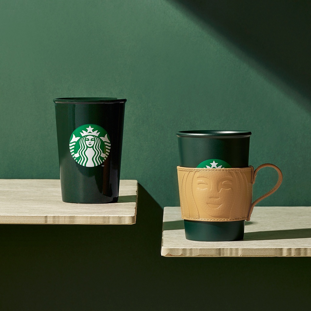 [LIFEMCMBP4 -12% đơn 250K] Ly Mug Starbucks 12Oz (354ml) Green