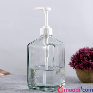 Bình bơm đường có pumb 1600ml - bình nhựa và bình thủy tinh