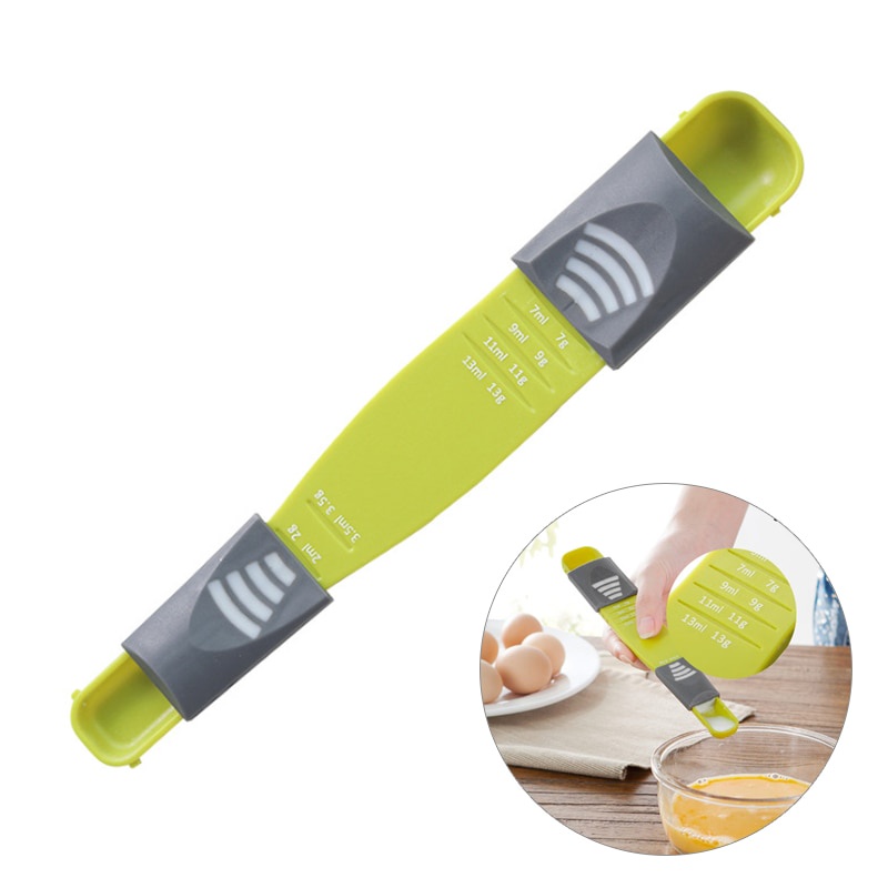 Muỗng Đong Bột 8 Mức Tùy Chỉnh Tiện Dụng Cho Nhà Bếp
