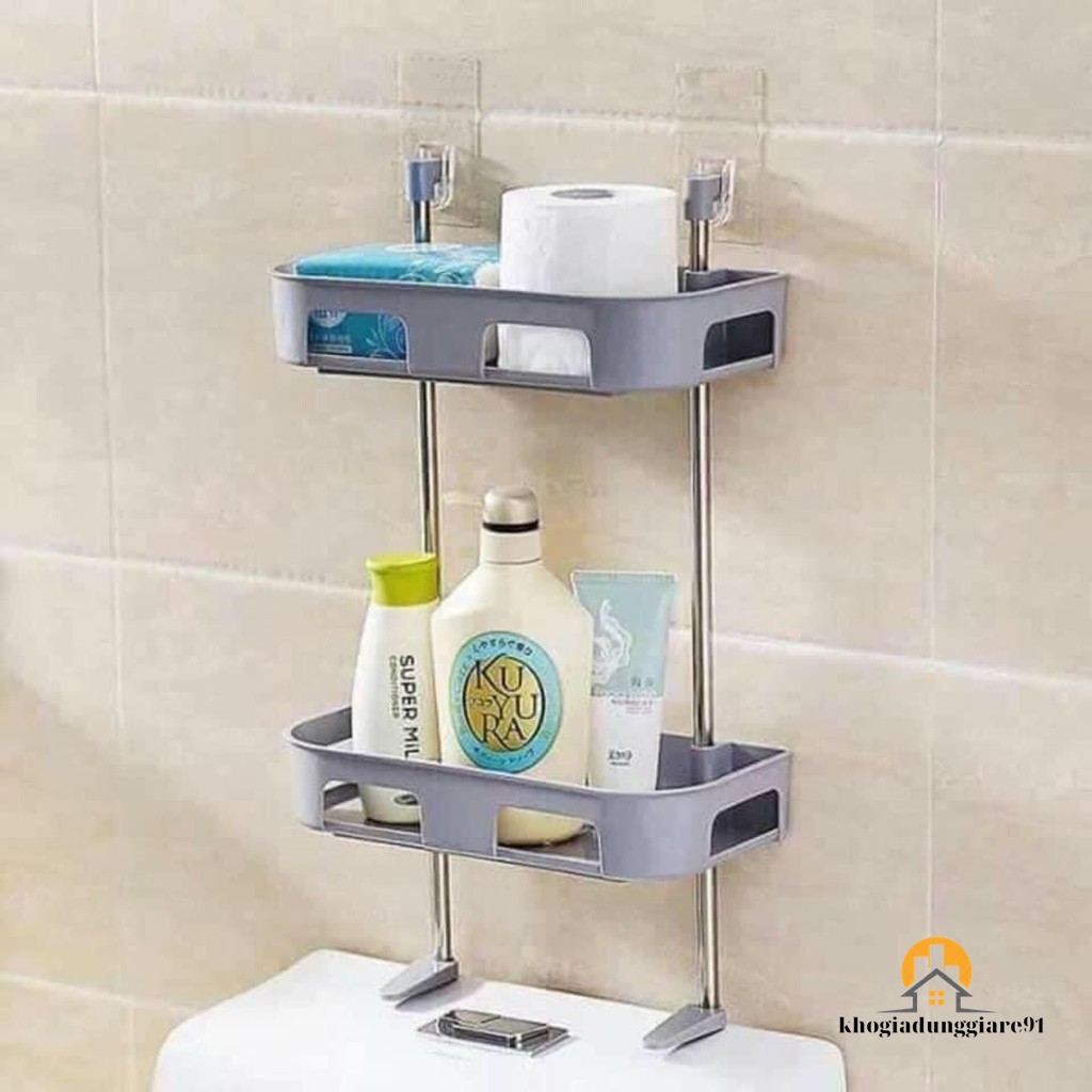 KỆ ĐA NĂNG- KỆ ĐỰNG ĐỒ SAU TOILET 2 TẦNG