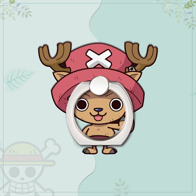 Vòng đỡ gắn điện thoại thiết kế nhân vật hoạt hình One Piece ld đa dạng