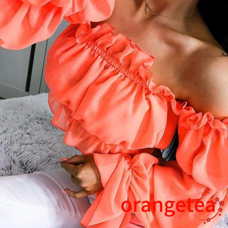 Áo kiểu chiffon nữ tay dài đính nơ lớn xinh xắn | BigBuy360 - bigbuy360.vn