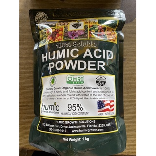 Phân bón humic usa nhập khẩu mỹ - humic acid powder 1 kg- humic mỹ hoàng phúc