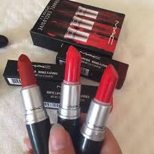 Son MAC Matte Lipstick 3g (Lady Danger, Ruby Woo, Chili)