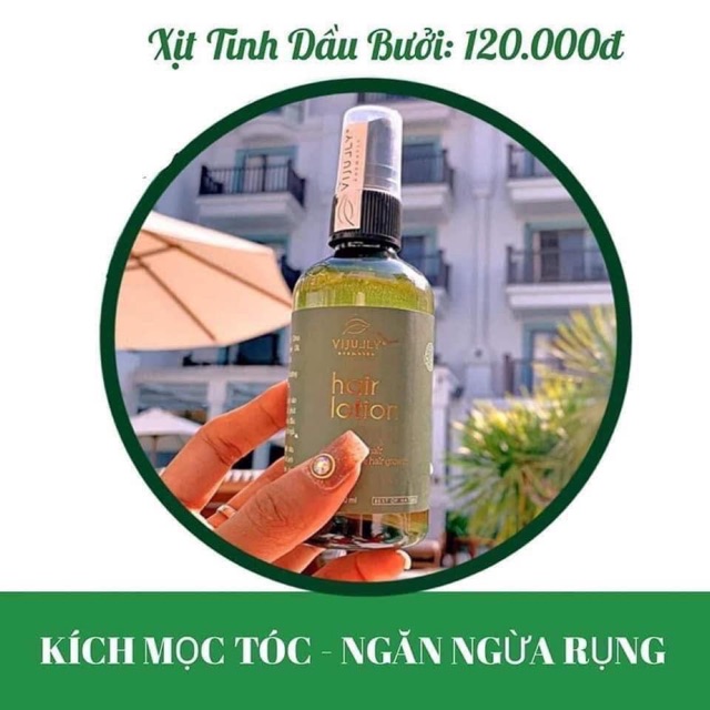 TINH DẦU BƯỞI VIJULLY [ MUA 1 ĐƯỢC 3 ] TRỊ RỤNG TÓC, HỐI TÓC