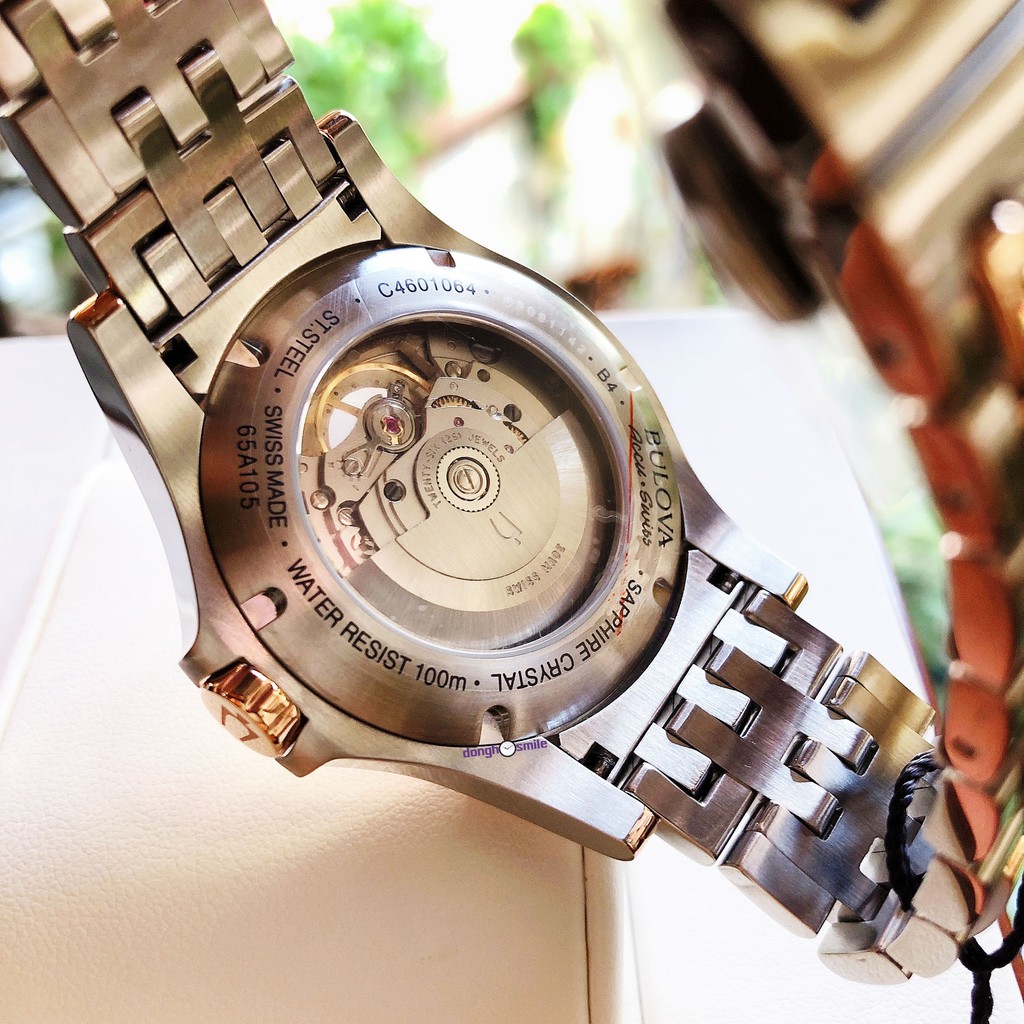Đồng hồ nam Bulova Accu Swiss 65A105