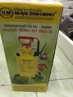 Bình phun thuốc 5lít Bình Minh