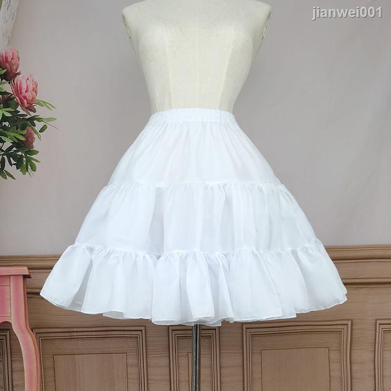 Chân váy lửng lolita chất vải cotton lụa mềm mại | BigBuy360 - bigbuy360.vn