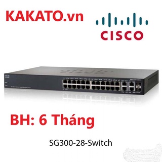 Sg300-28 thiết bị chuyển mạch cisco 24 port l3