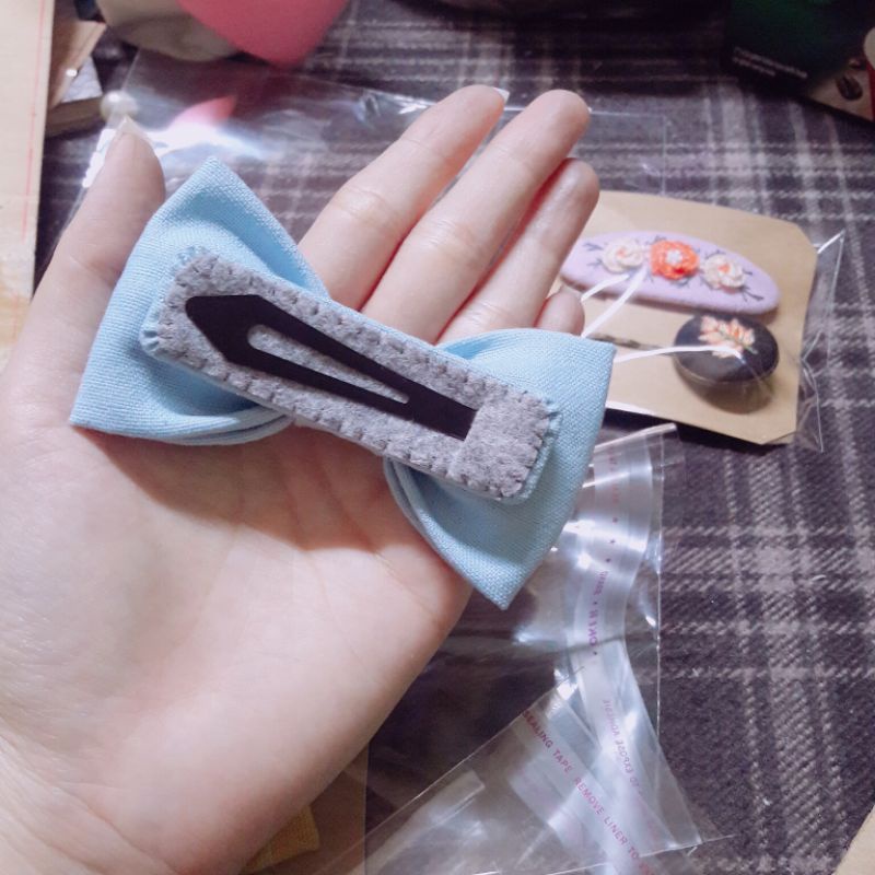 KẸP TÓC THÊU TAY HANDMADE