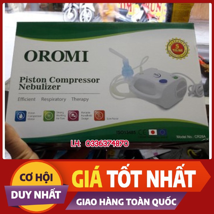 Máy Xông Mũi Họng OROMI CR28A BH 5 NĂM