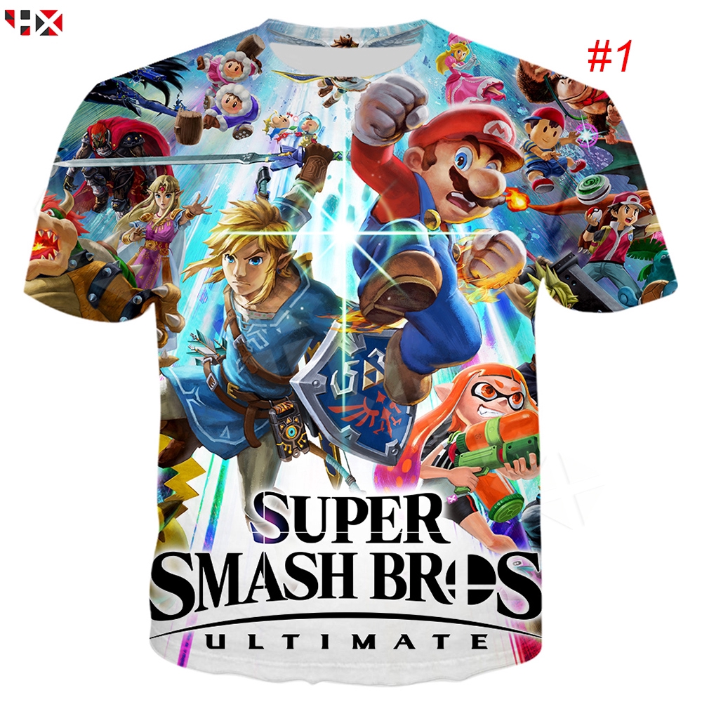 CLOOCL Game Super Mario 3D Men T-Shirts