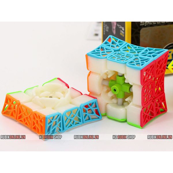 QiYi DNA Cube Rubik 3x3 hoa văn siêu đẹp không viền