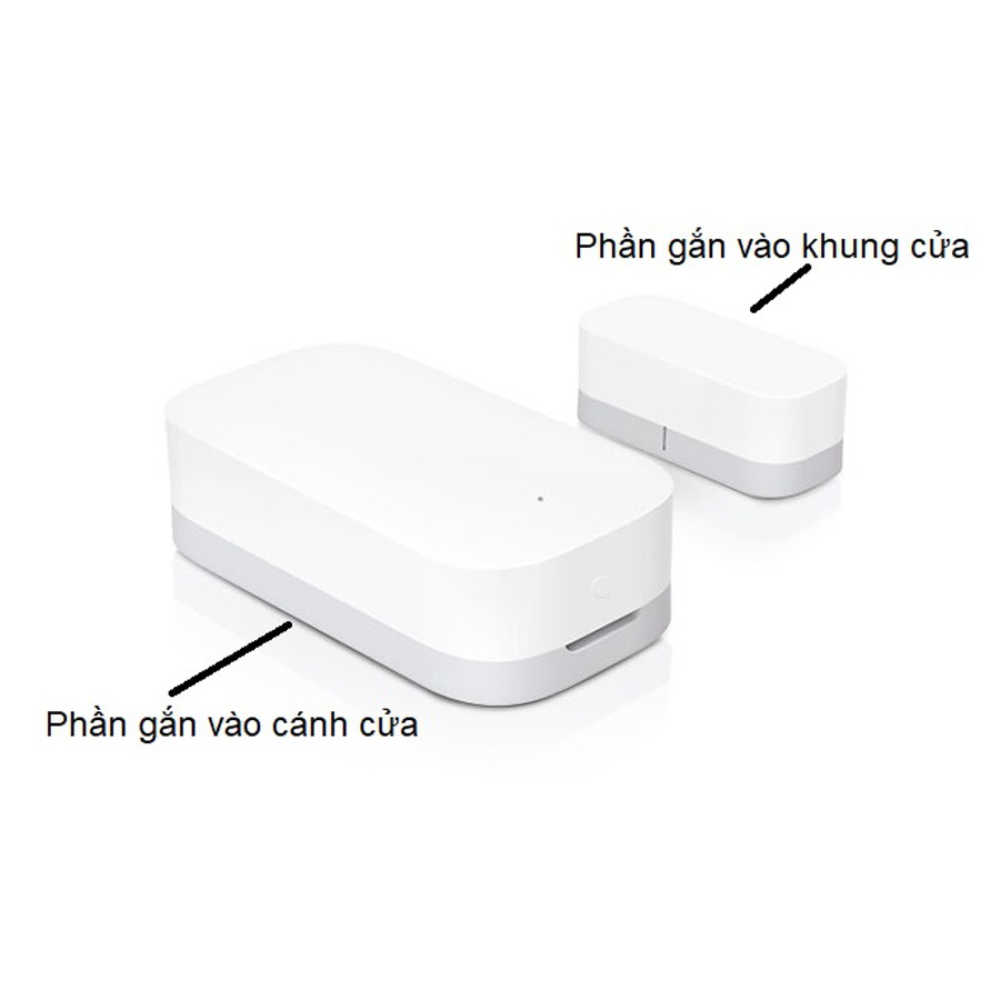 Combo Aqara Hub M2 và Cảm Biến Cửa Aqara tương thích HomeKit, phát hiện cửa và cảnh báo an ninh