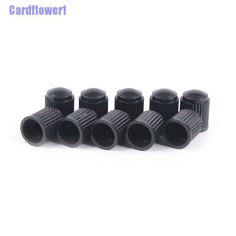 Bộ 100 Nắp Van Xe Đạp / Xe Máy Màu Đen