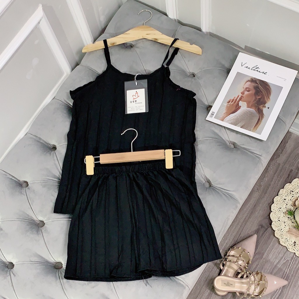 Set đồ nữ cá tính, set váy liền thân đi chơi sang chảnh mùa hè đẹp 8A00106 | BigBuy360 - bigbuy360.vn