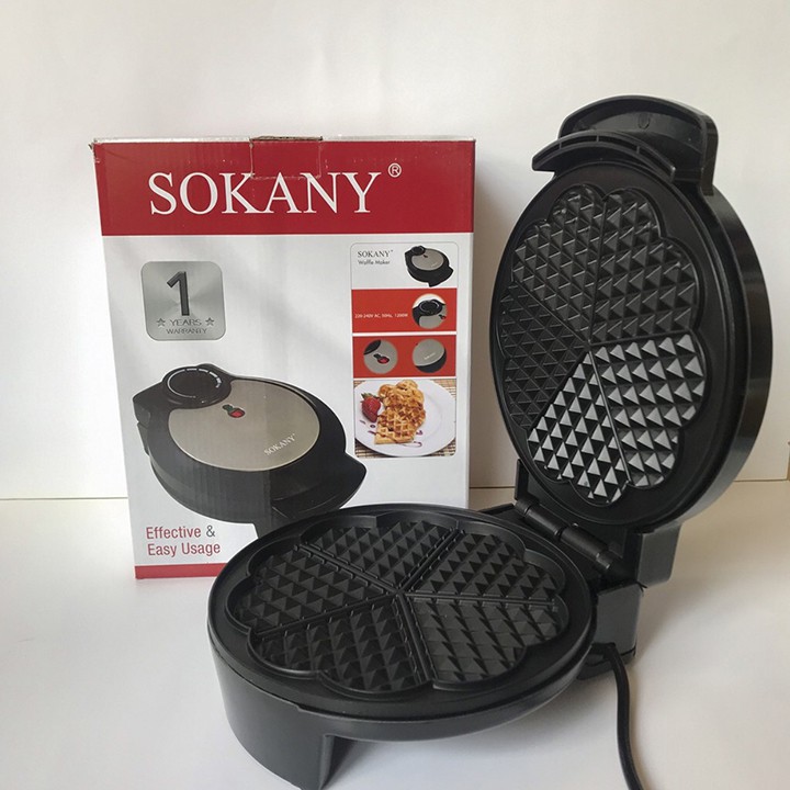 Máy Nướng Bánh Kẹp Waffle SOKANY