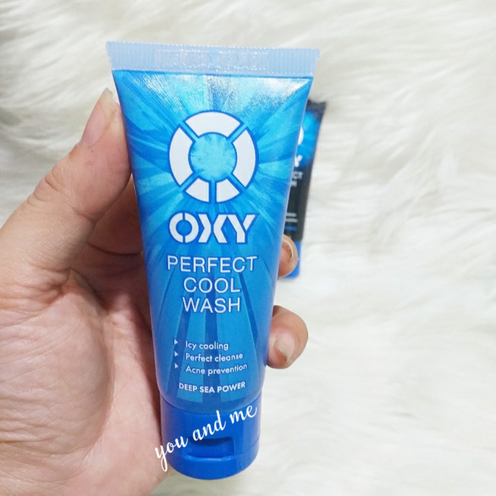 Kem rửa mặt sạch nhờn mát lạnh OXY Perfect Wash