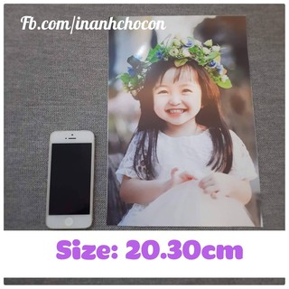 In ảnh size 20.30 cm