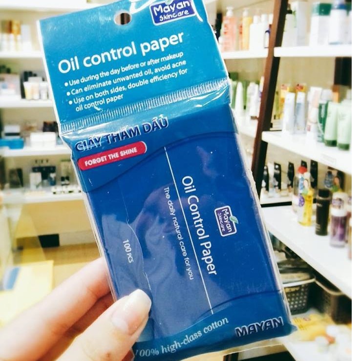 Giấy thấm dầu Mayan Oil Control Paper 100pcs | BigBuy360 - bigbuy360.vn