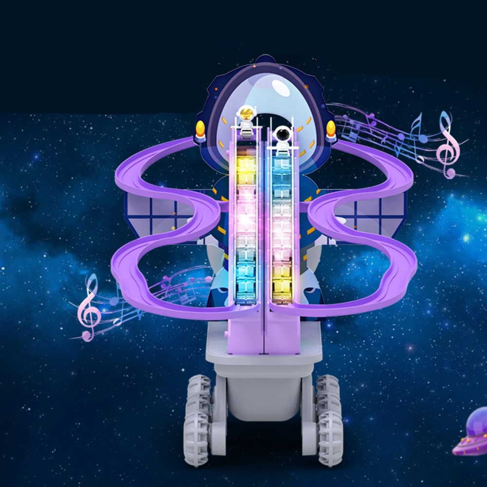 [Hàng sẵn] Cầu trượt không gian, Cầu thang điện tử, Đồ chơi phi hành gia vũ trụ, Space Astronaut, Phi hành gia cho bé