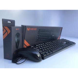 Combo bàn phím và chuột máy tính có dây mixie x7s, chuột máy tính x2 - chính hãng - bảo hành 1 năm