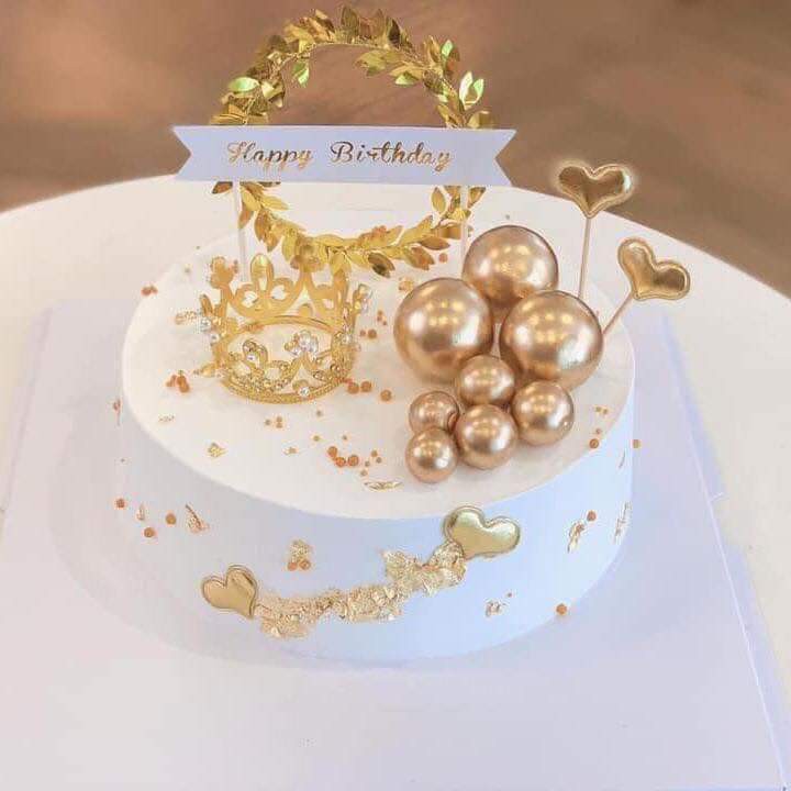 Vương Miện trang trí bánh kem[ CHỈ GIÁM GIÁ 1 NGÀY ] Trang trí bánh, phụ kiện trang trí bánh kem, đồ trang trí | BigBuy360 - bigbuy360.vn
