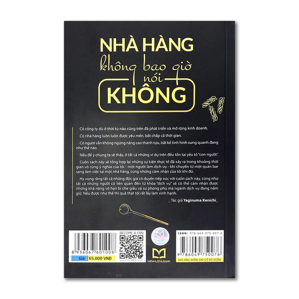 Sách - Nhà Hàng Không Bao Giờ Nói Không | WebRaoVat - webraovat.net.vn