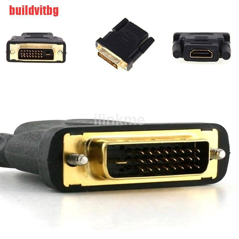 Đầu Chuyển Đổi Hdmi Cái Sang Vga 24 + 1pin Dvi Đực Hdmi Cái Cho Hdtv Gvq