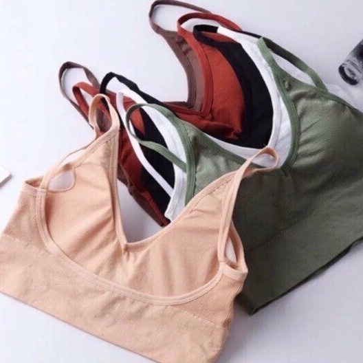 Áo Bra Cotton Khoét Lưng Đa Năng Mẫu Mới Hàng Xuất Nhật Siêu Đẹp