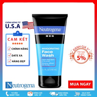 Sữa Rửa Mặt Neutrogena ® Men Invigorating Face Wash (150mL)
