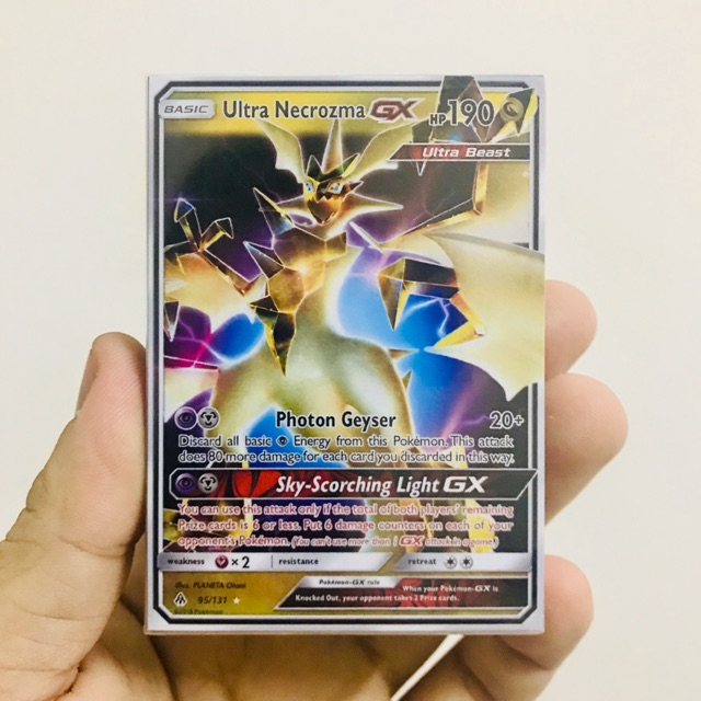 Bộ 60 thẻ bài Battle Arena Decks - Ultra Necrozma GX 2019